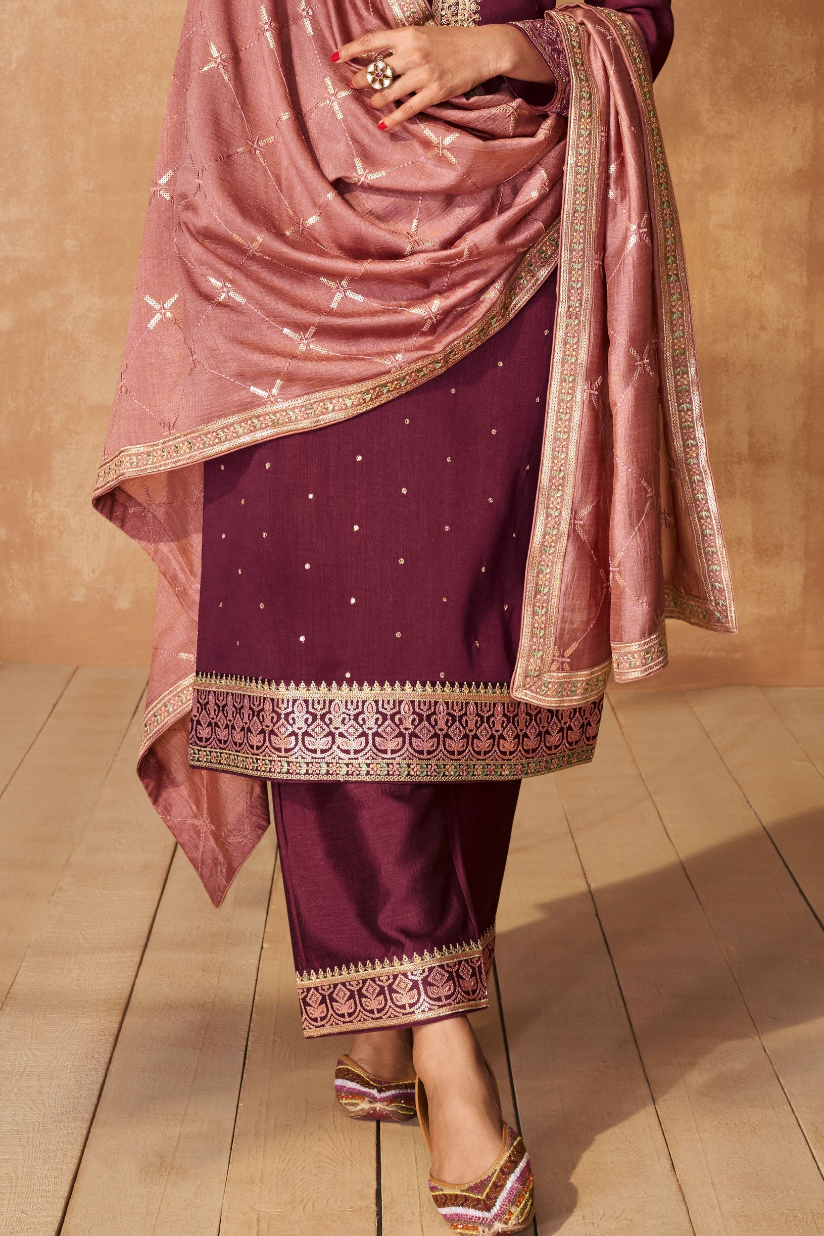 wine-embroidered-silk-straight-suit-ss009_4_SareeButa.com