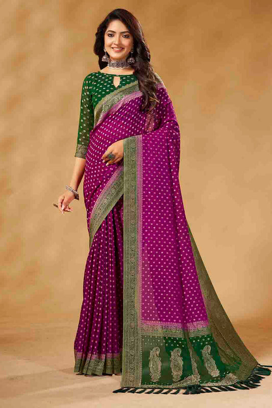 wine-georgette-banarasi-saree-zb130299_1_SareeButa.com