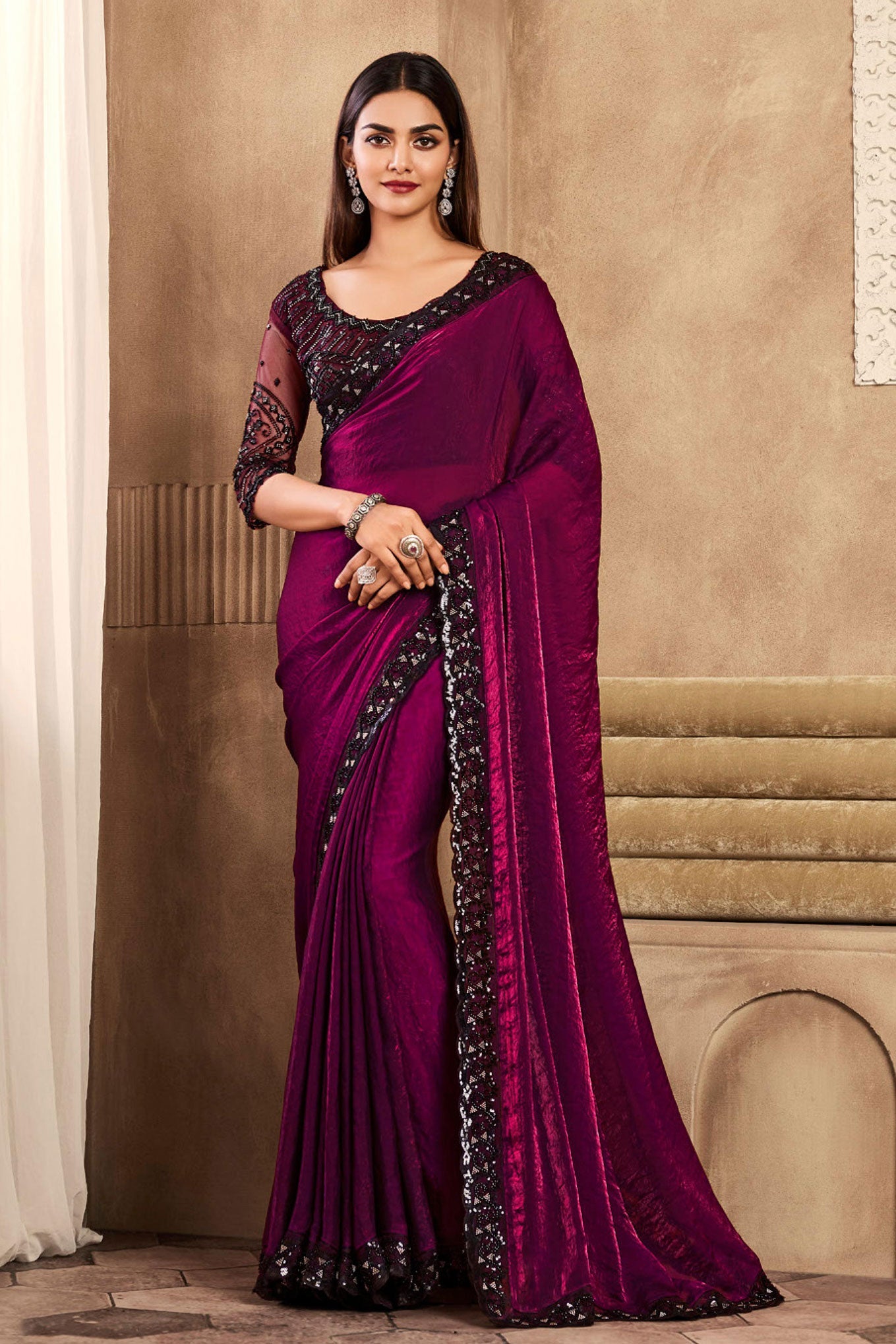 wine-silk-saree-zb130781_1_SareeButa.com