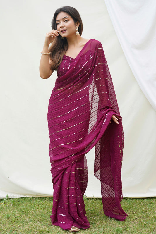 wine-embroidered-georgette-saree-zb131157_1_SareeButa.com