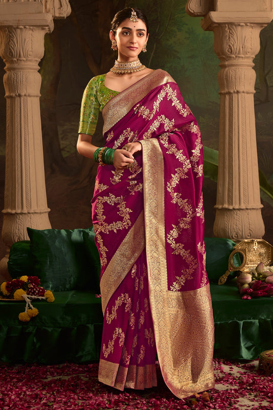 Wine Woven Crepe Silk Saree-ZB133585_1_SareeButa.com