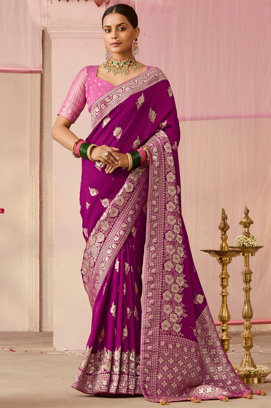 wine-woven-silk-saree-zb132868_1_SareeButa.com