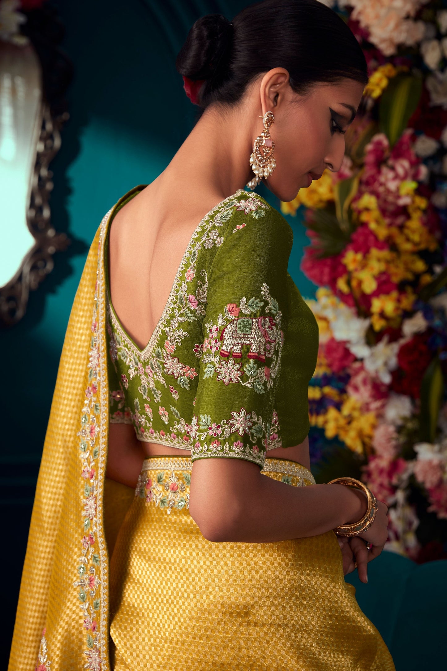 yellow-embroidered-banarasi-saree-zb131208_2_SareeButa.com