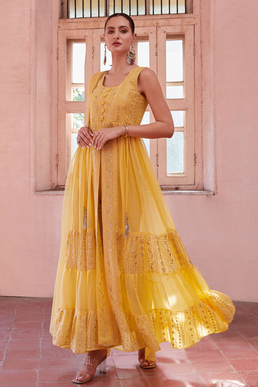 yellow-embroidered-front-slit-georgette-suit-ss104_1_SareeButa.com