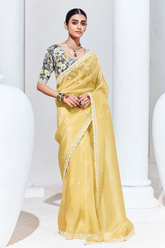 yellow-embroidered-organza-saree-zb132110_1_SareeButa.com