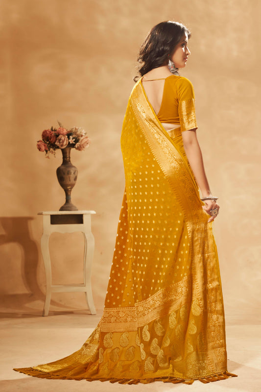 yellow-georgette-banarasi-saree-zb130303_2_SareeButa.com
