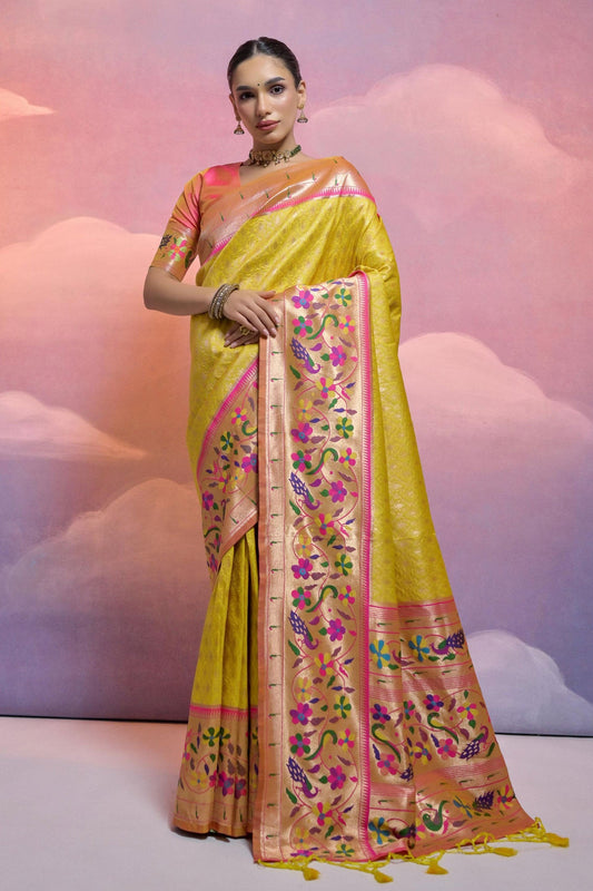 yellow-paithani-silk-saree-zb130286_1_SareeButa.com