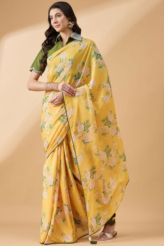 yellow-printed-chiffon-saree-zb131784_1_SareeButa.com