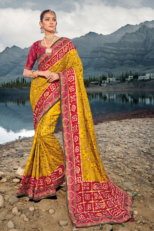 yellow-pure-gaji-bandhej-saree-zb130773_1_SareeButa.com