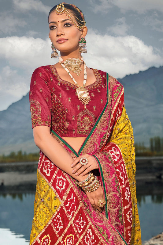 yellow-pure-gaji-bandhej-saree-zb130773_2_SareeButa.com