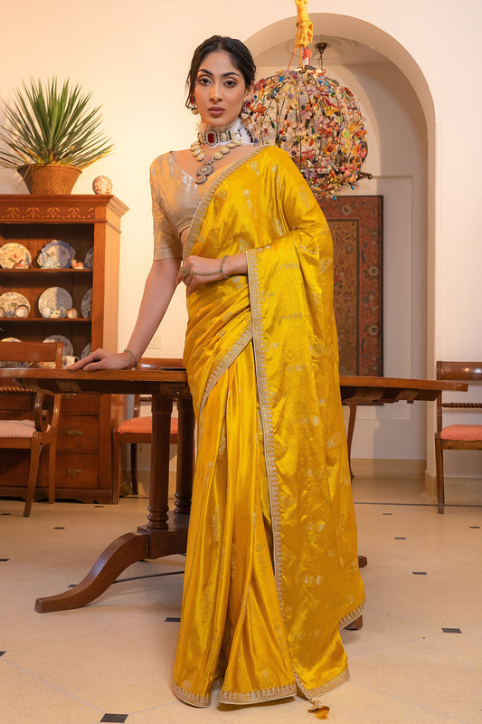 yellow-satin-silk-saree-zb132255_1_SareeButa.com