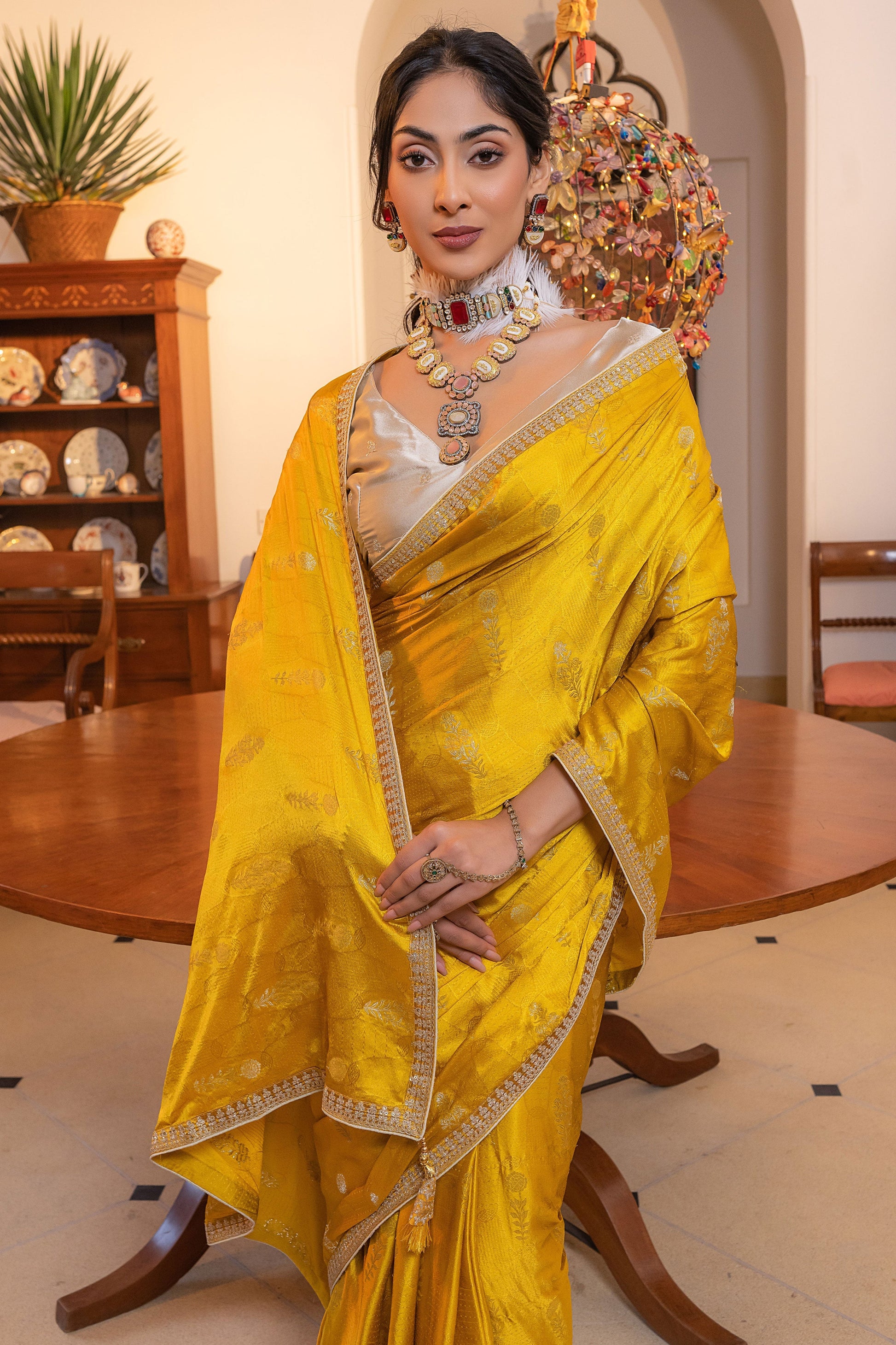 yellow-satin-silk-saree-zb132255_2_SareeButa.com