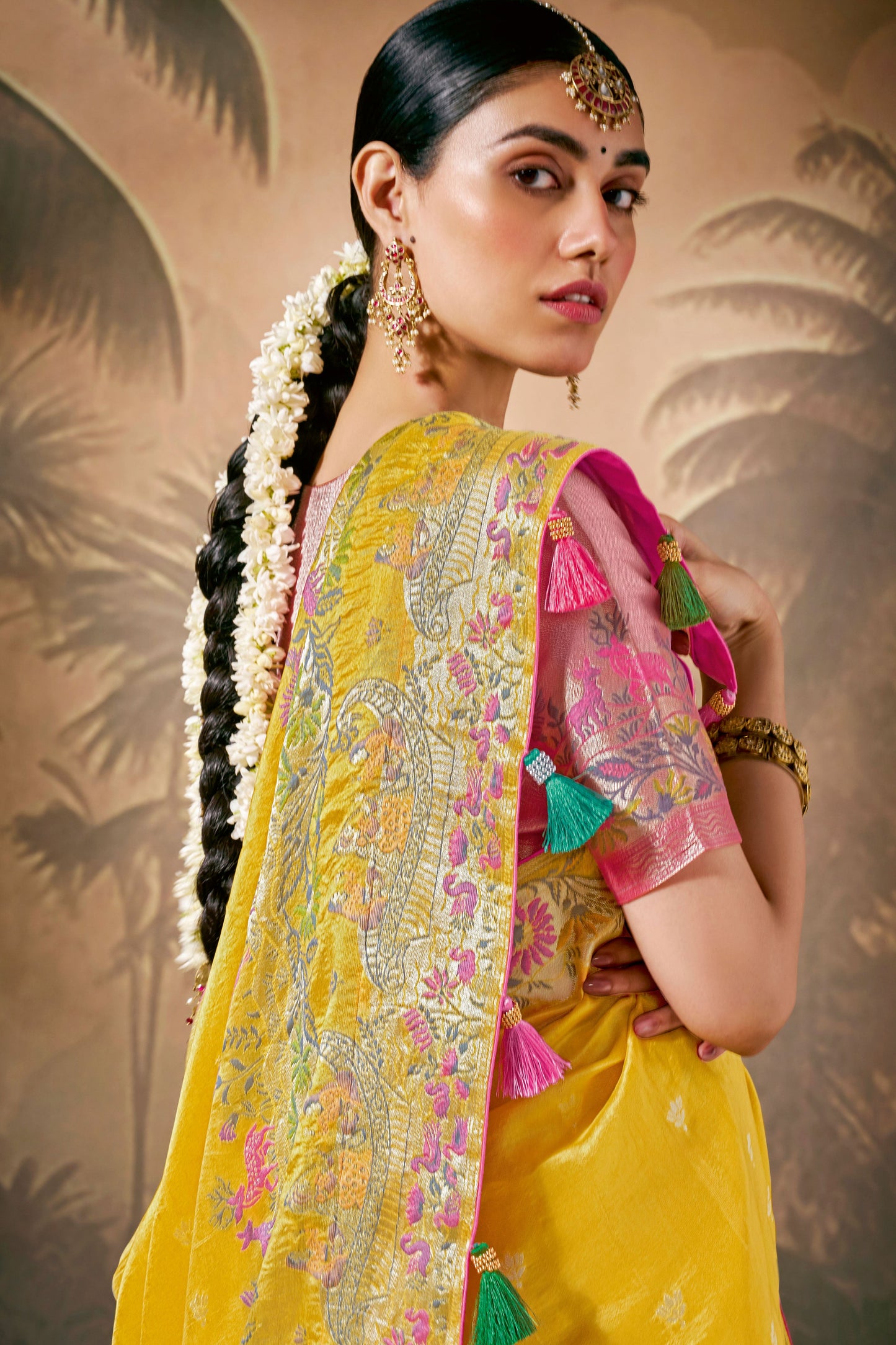 yellow-woven-muga-silk-saree-zb132922_2_SareeButa.com