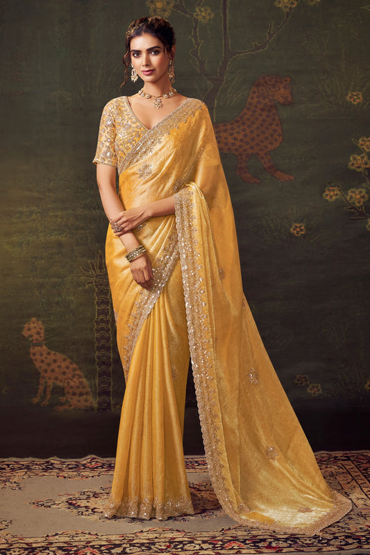 Yellow Embroidered Tissue Saree-SAR11172_1_SareeButa.com