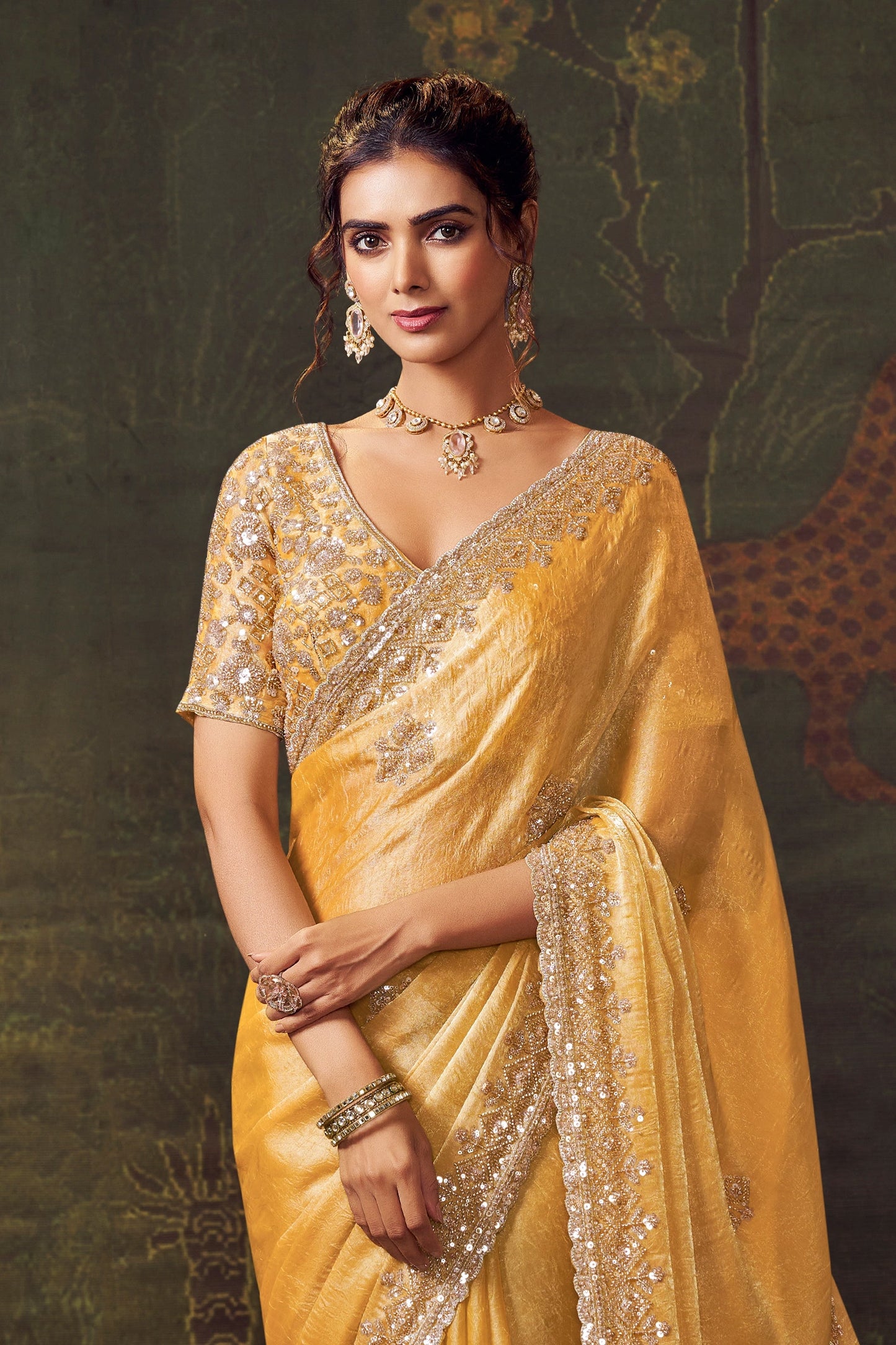 Yellow Embroidered Tissue Saree-SAR11172_3_SareeButa.com