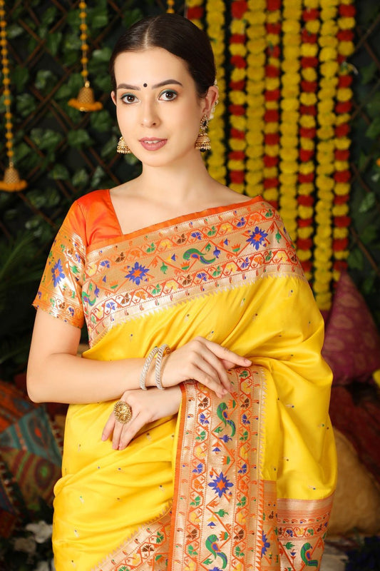 yellow-woven-paithani-silk-saree-zb131488_2_SareeButa.com