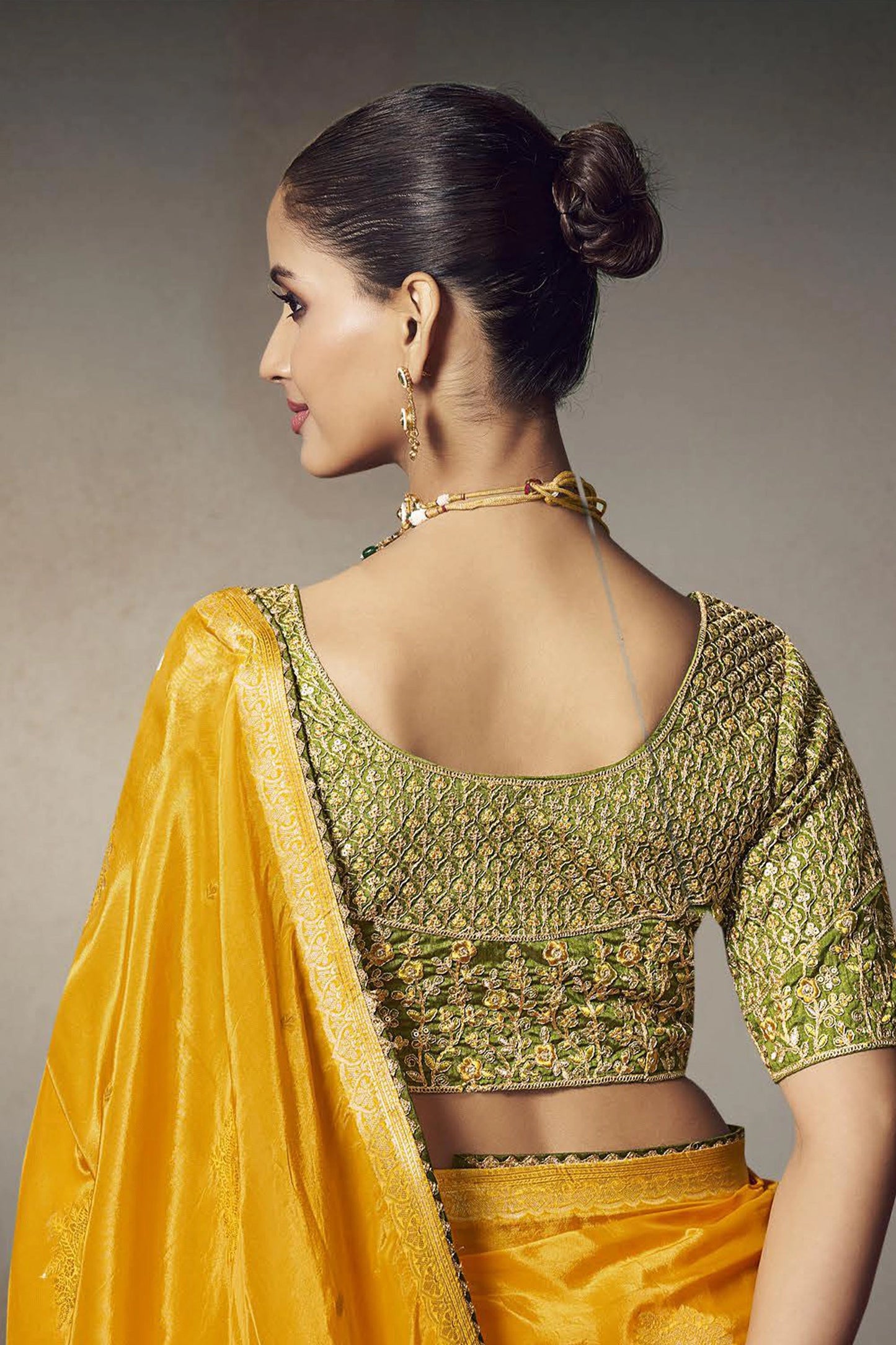 Yellow Woven Silk Saree-SAR11595_3_SareeButa.com