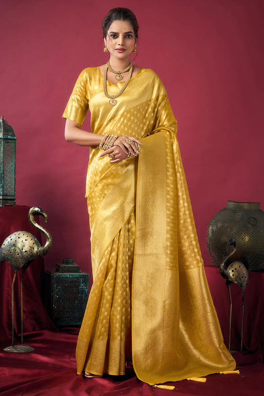 Yellow Woven Tissue Silk Saree-SAR12612_1_SareeButa.com