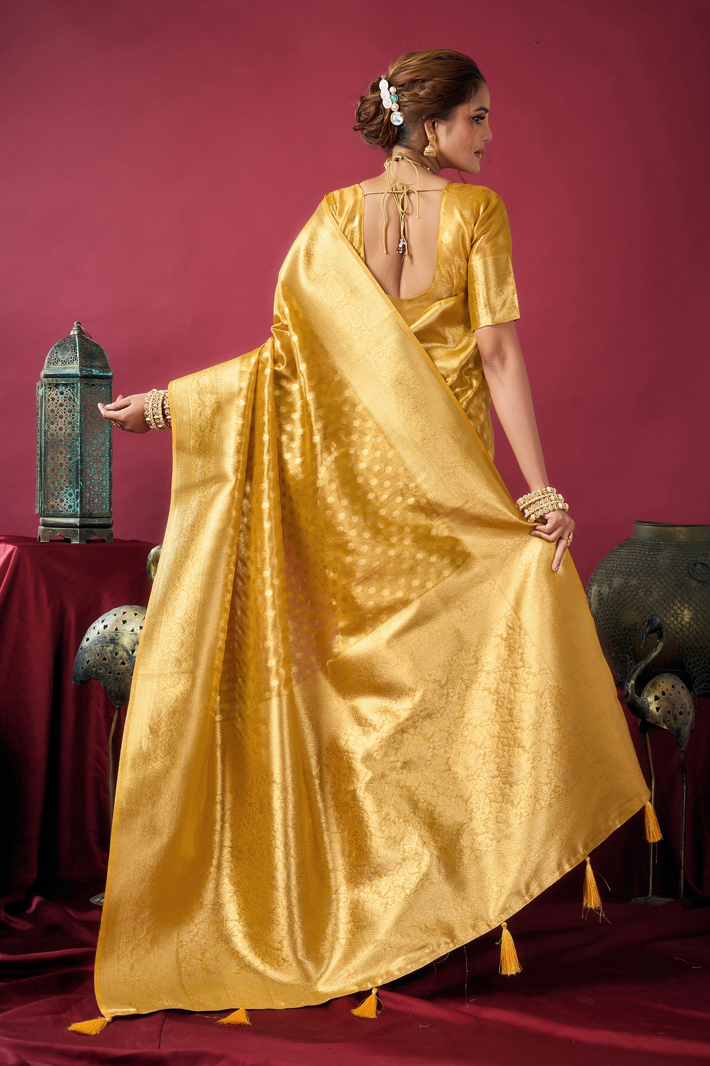Yellow Woven Tissue Silk Saree-SAR12612_5_SareeButa.com