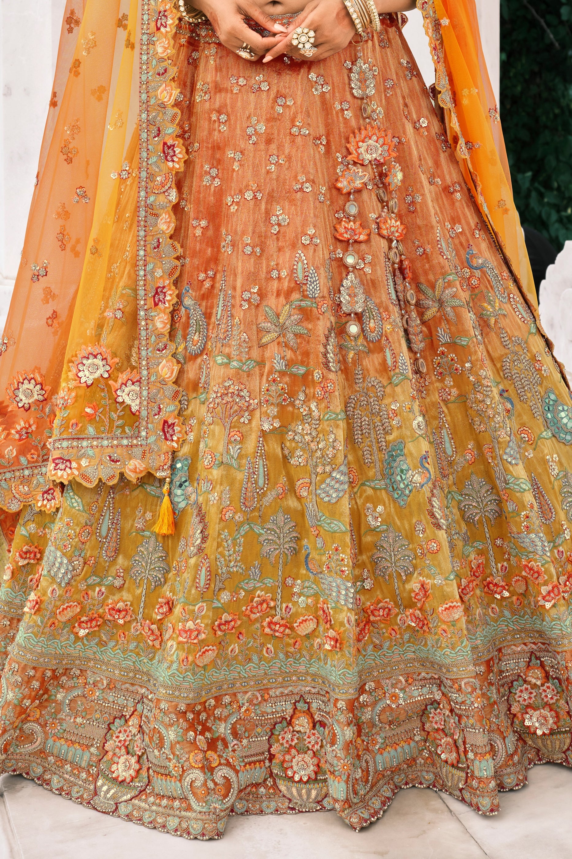 yellow-and-orange-semi-stitched-embroidered-silk-lehenga-sar10426_6_Sareebuta.com