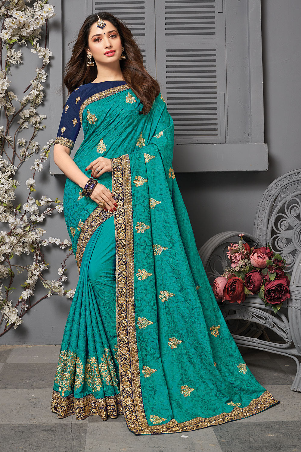 blue-embroidered-saree-zb132547_1_SareeButa.com