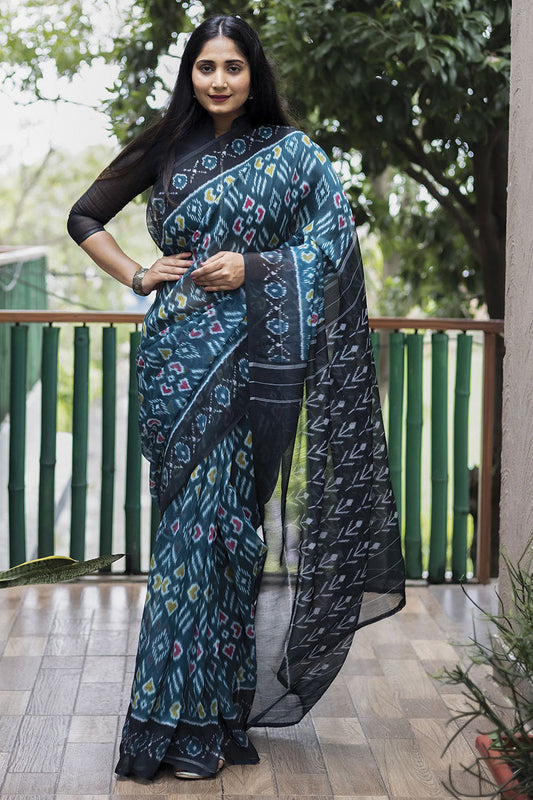 blue-linen-saree-zb130373_1_SareeButa.com