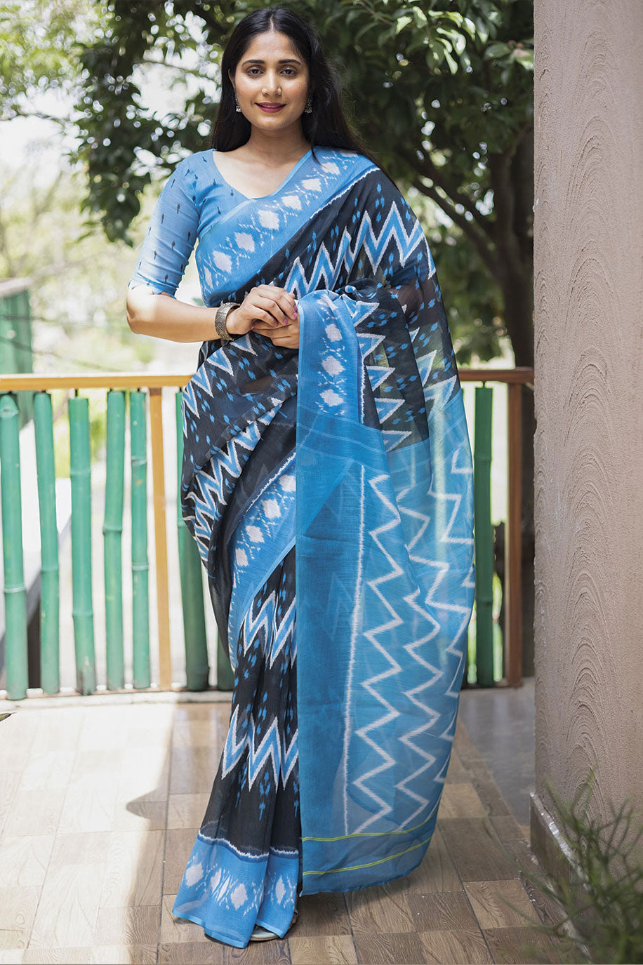 blue-linen-saree-zb130382_4_SareeButa.com