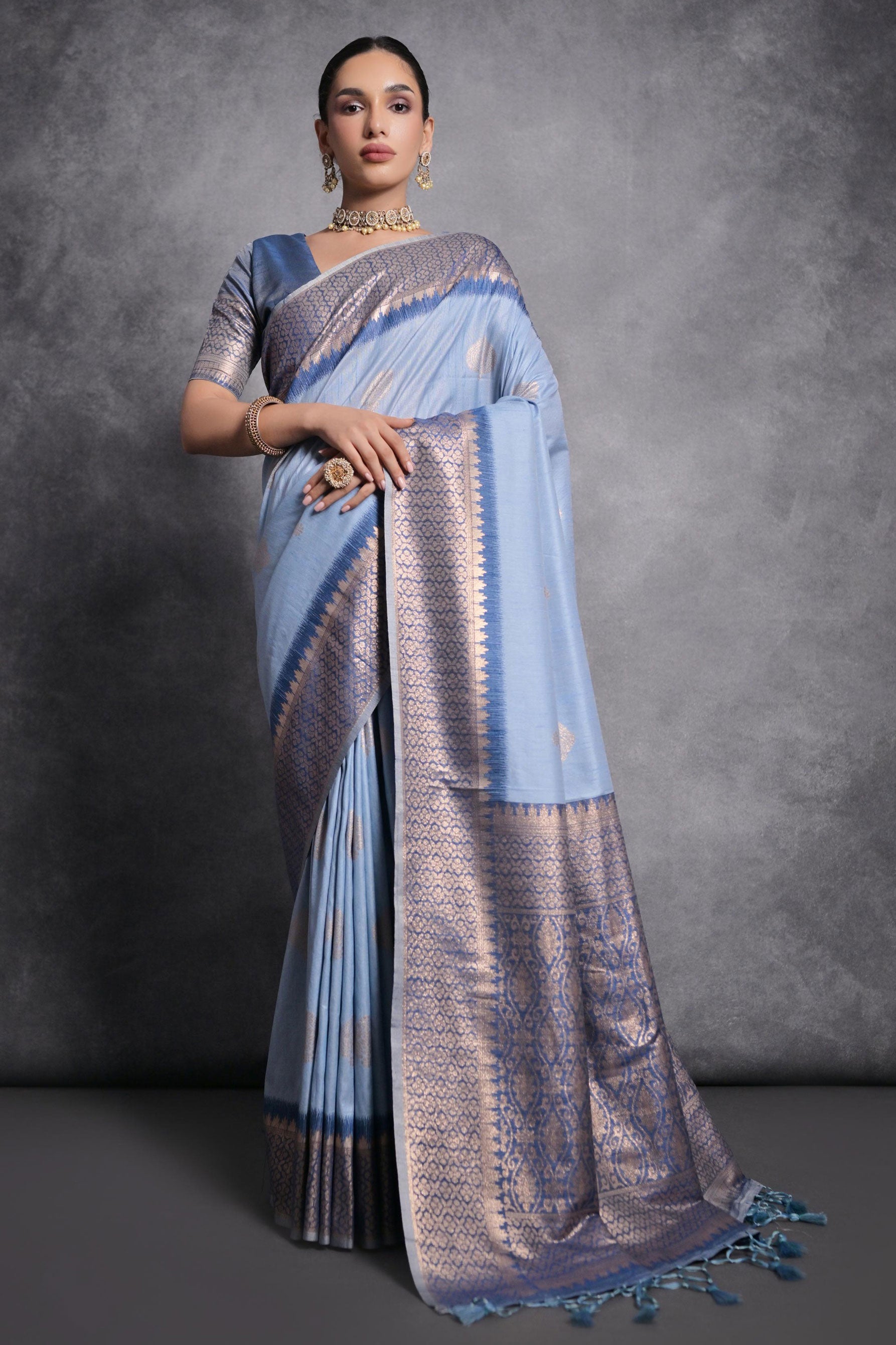 blue-tusser-silk-saree-zb130270_1_SareeButa.com