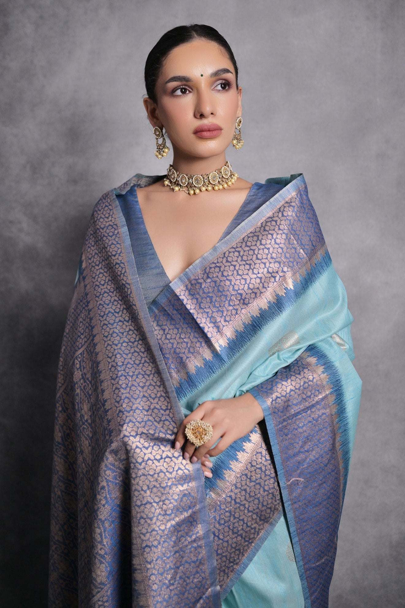 blue-tusser-silk-saree-zb130272_2_SareeButa.com