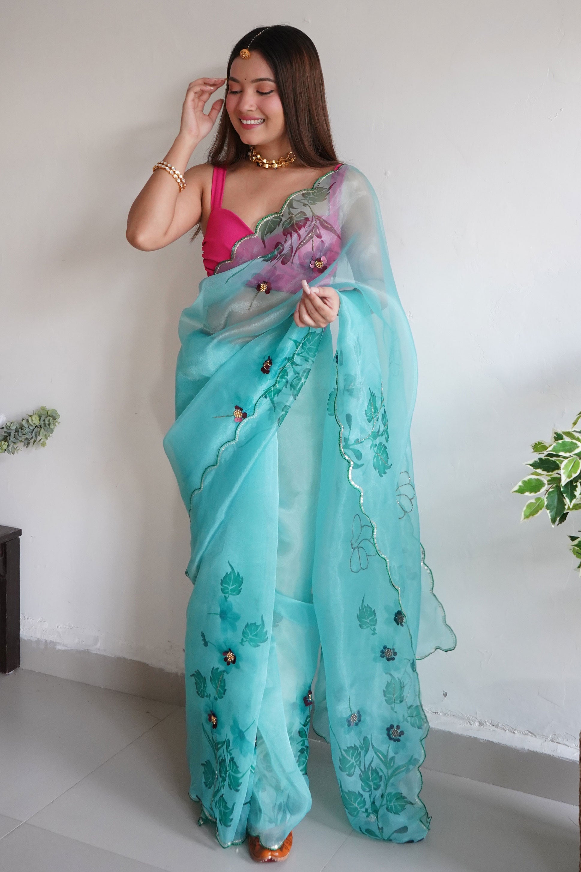 green-organza-saree-zb130332_2_SareeButa.com