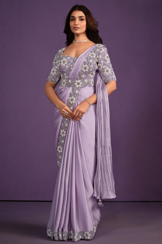 lilac-satin-crepe-silk-readymade-saree-zb130234_1_SareeButa.com