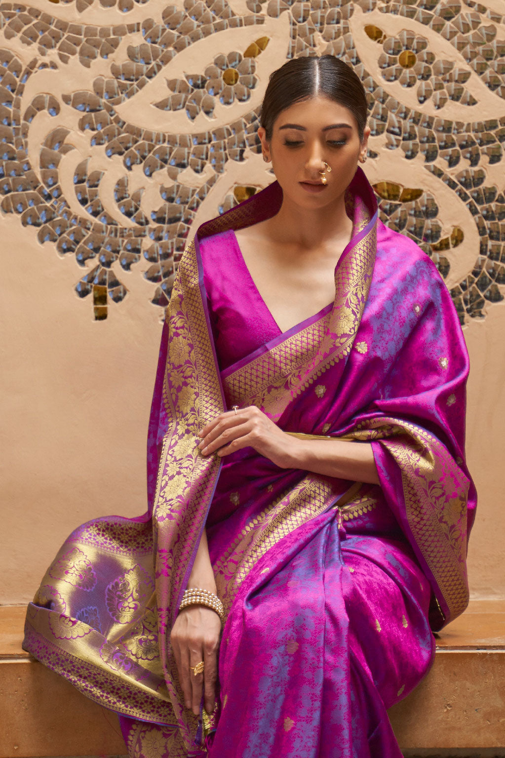 Purple Kanjivaram Silk Saree-ZB140085_2