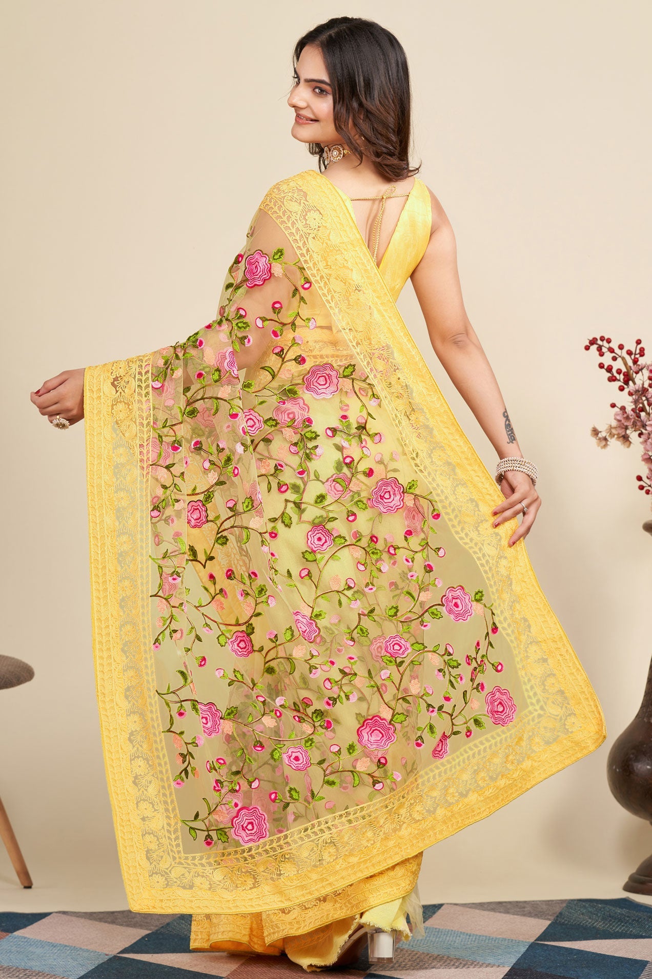 yellow-net-saree-zb130419_2_SareeButa.com