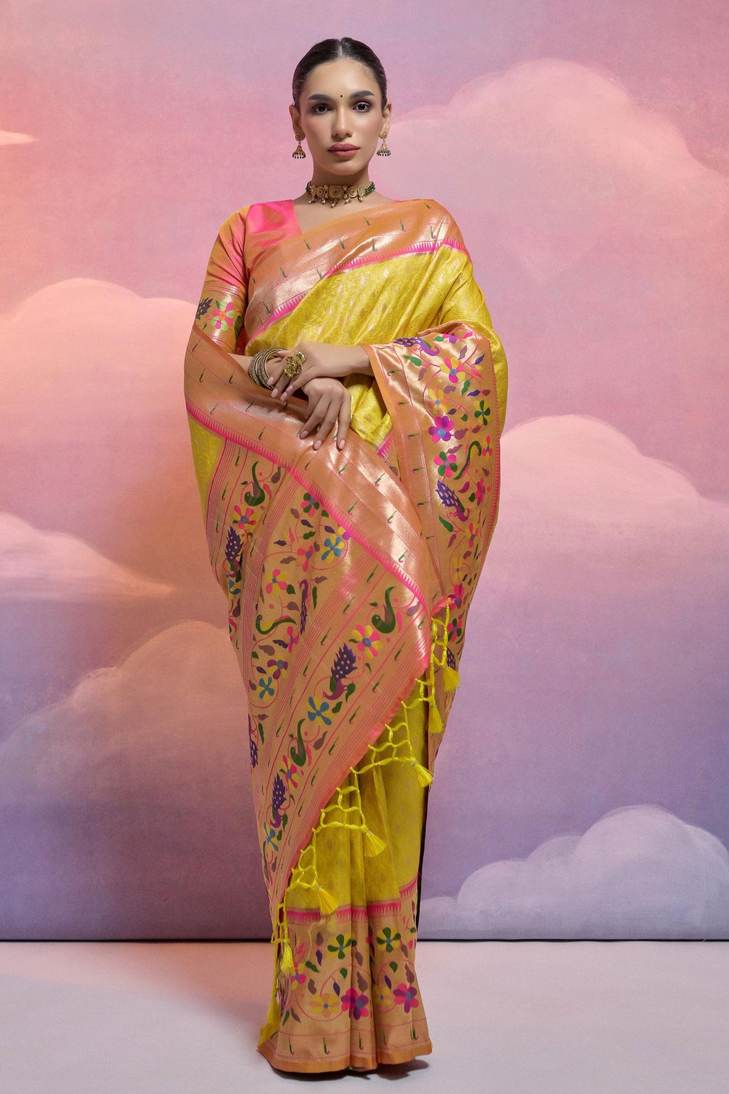 yellow-paithani-silk-saree-zb130286_3_SareeButa.com